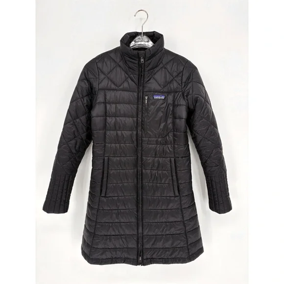 PATAGONIA | Women's Radalie Insulated Parka Jacket in Black | Sz S - Picture 4 of 13